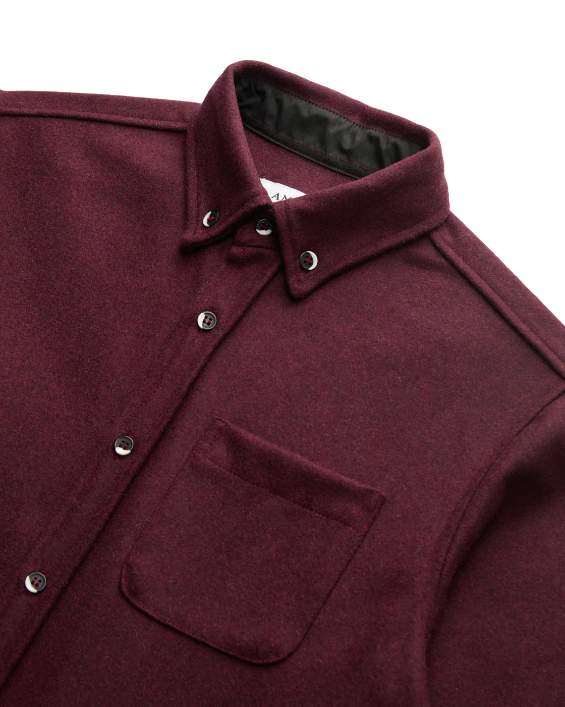 Modern Melton Wool Shirt (M) - Image 24