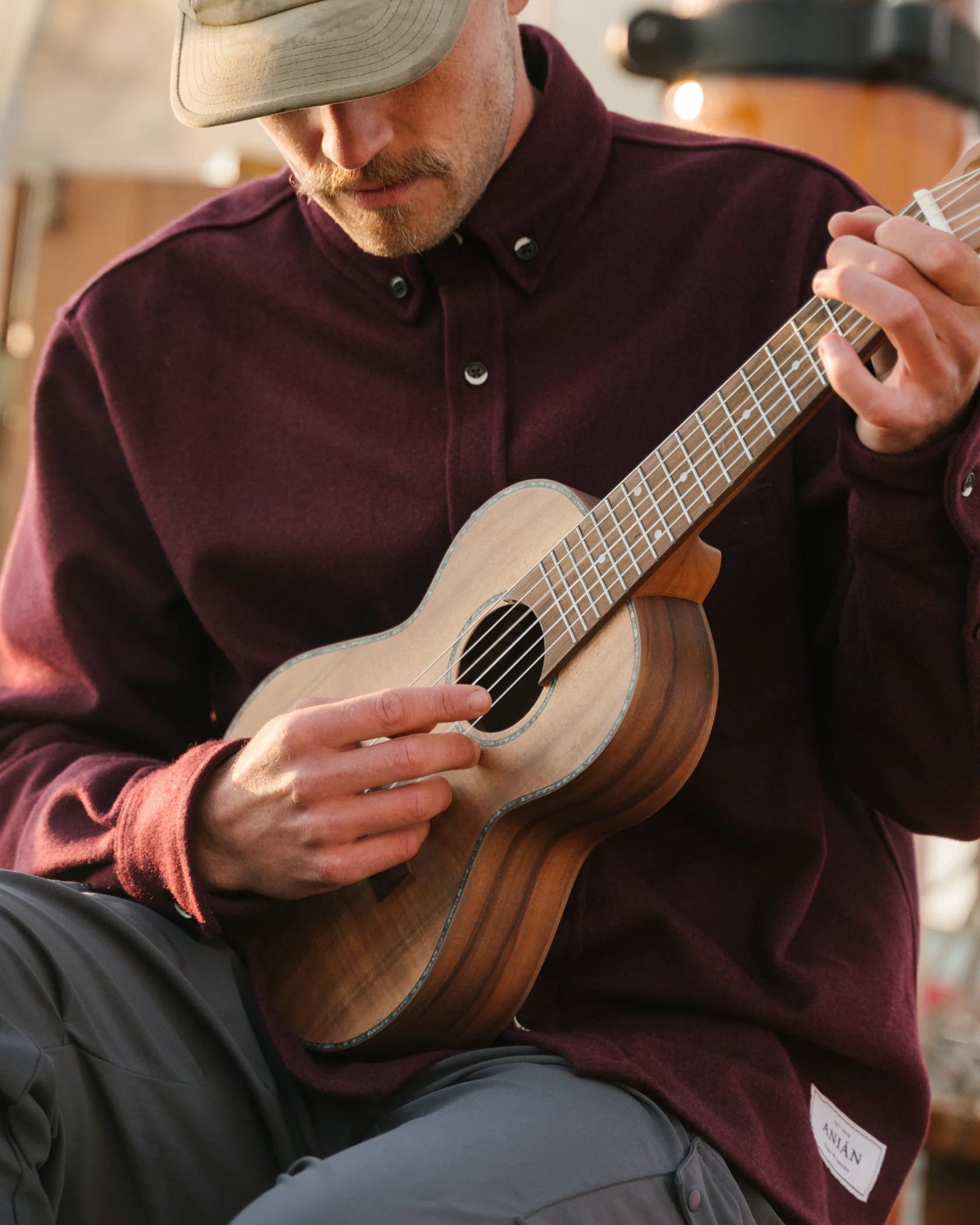 Modern Melton Wool Shirt (M) - Image 25
