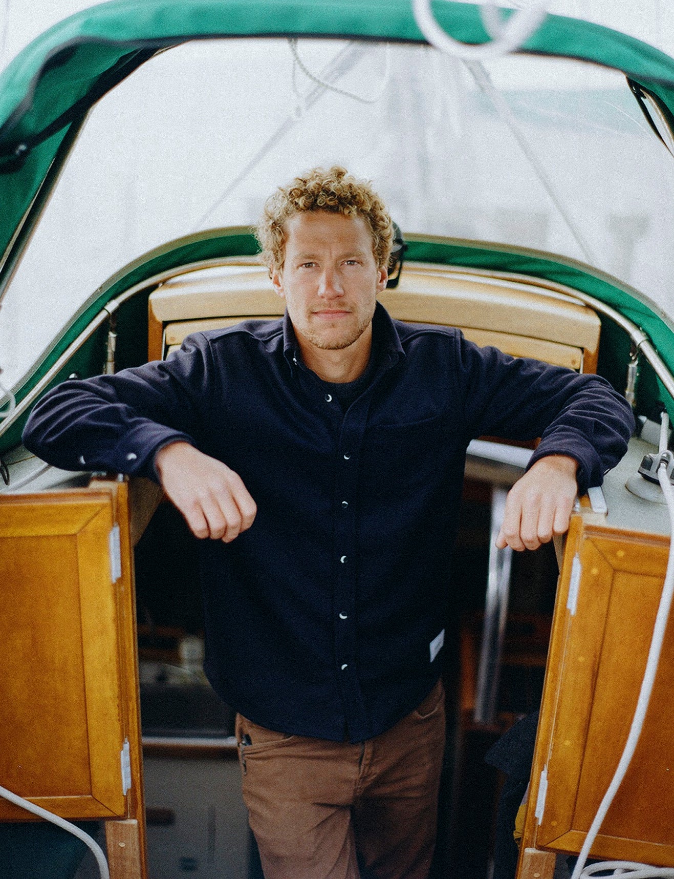 Modern Melton Wool Shirt (M) - Image 27