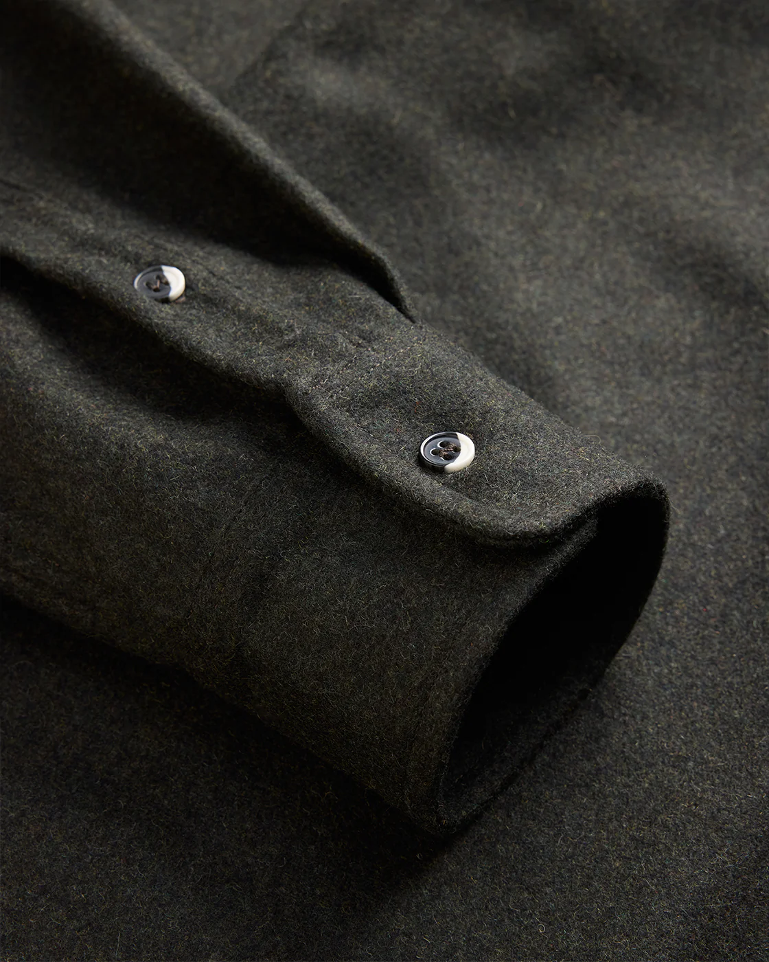 Modern Melton Wool Shirt (M) - Image 42