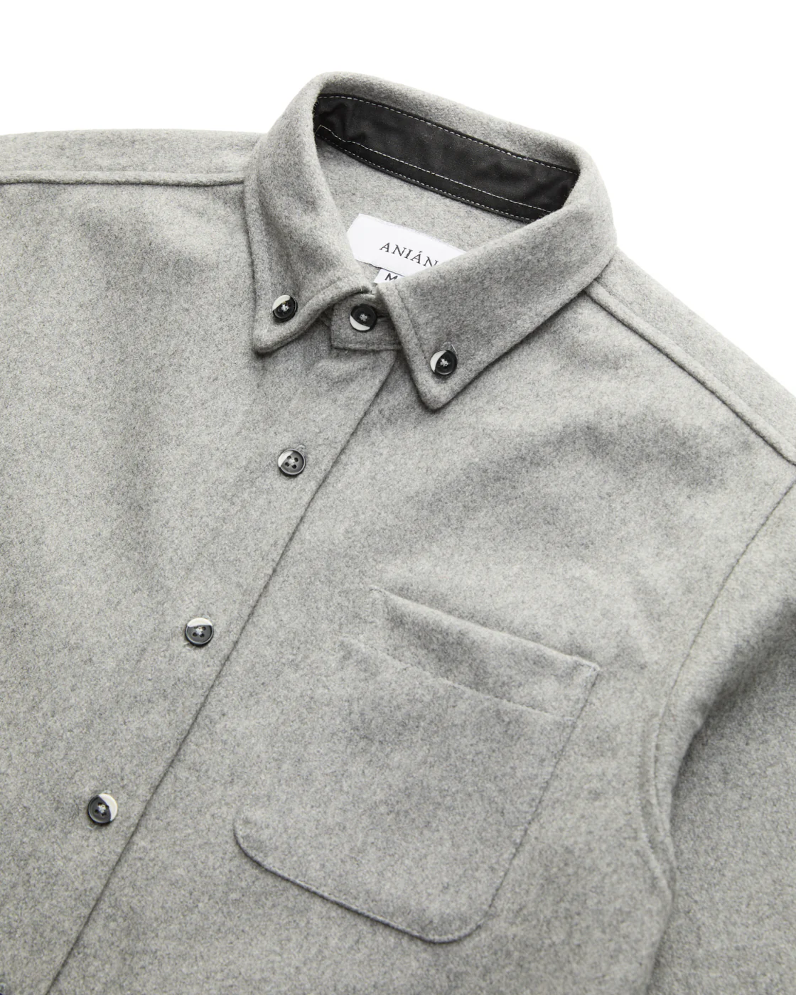 Modern Melton Wool Shirt (M) - Image 49