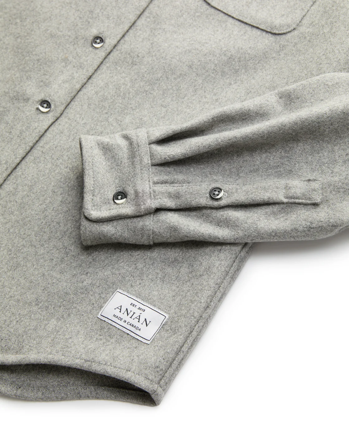 Modern Melton Wool Shirt (M) - Image 52