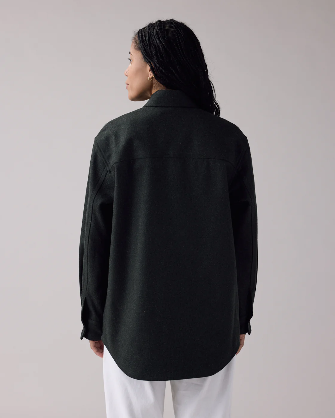Relaxed Lightweight Melton Wool (400GSM) - Image 5