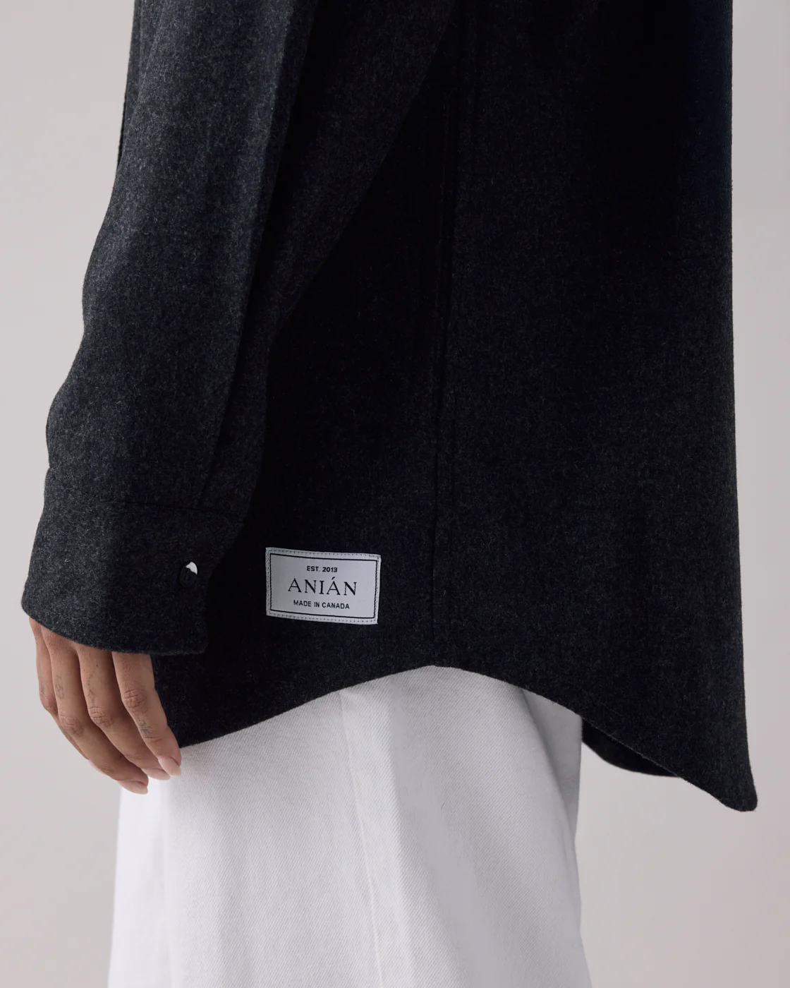 Relaxed Lightweight Melton Wool (400GSM) - Image 9