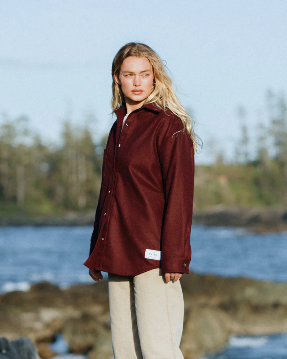 Relaxed Modern Melton Wool Shirt (600GSM) - Image 23