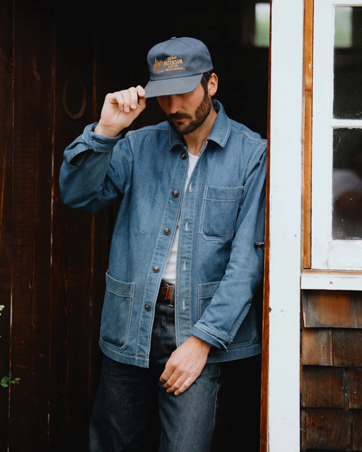 Denim Chore Coat (M) - Image 6