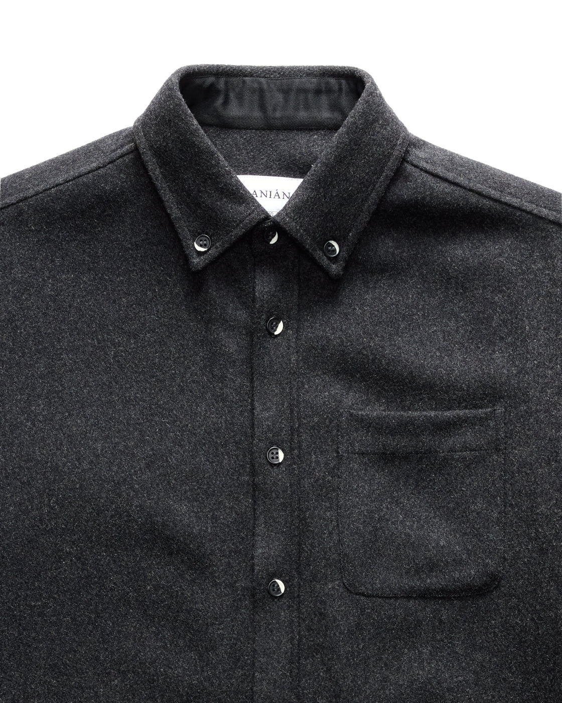 Lightweight Melton Wool Shirt - Image 19