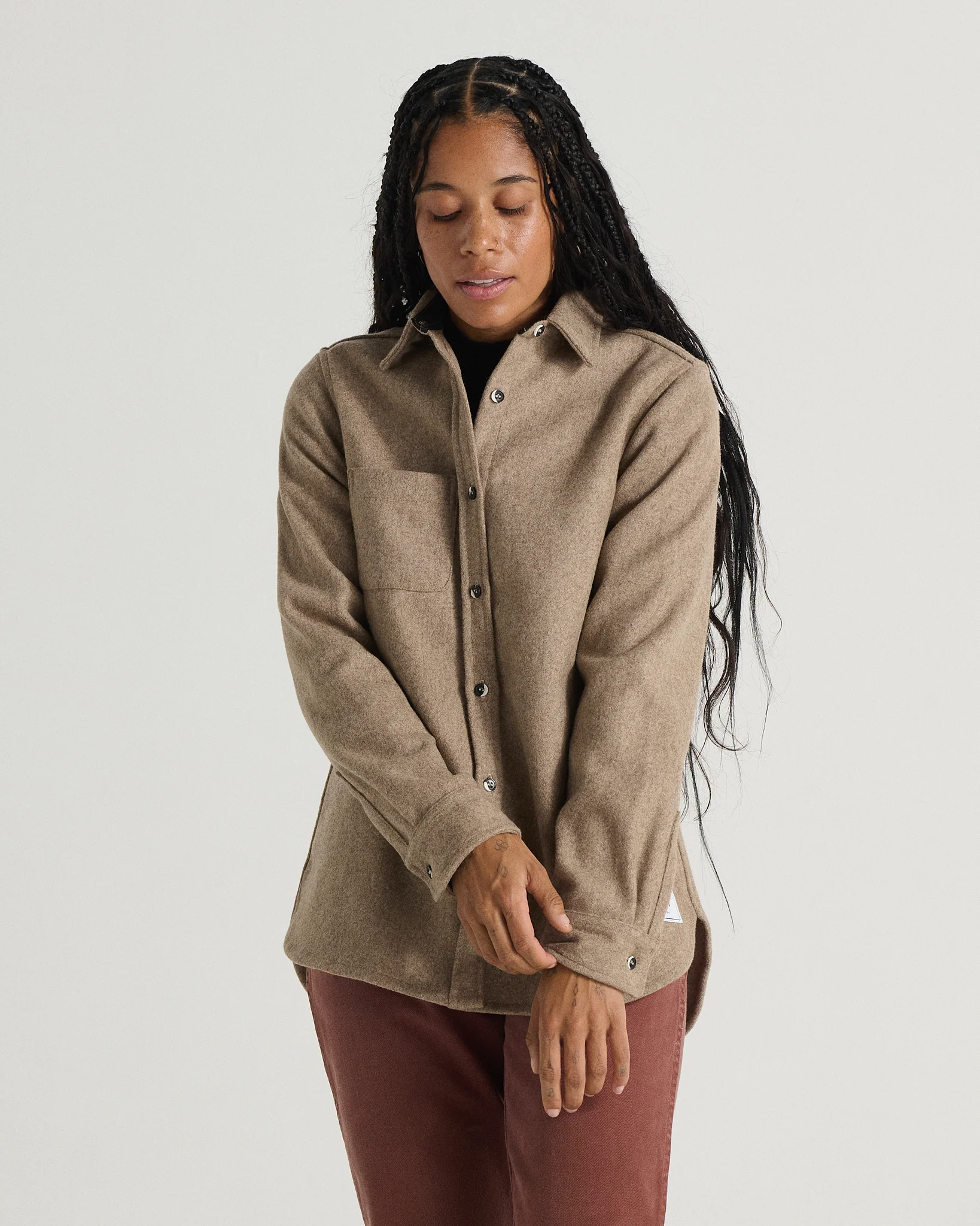 Lightweight Melton Wool (400GSM) - Image 8