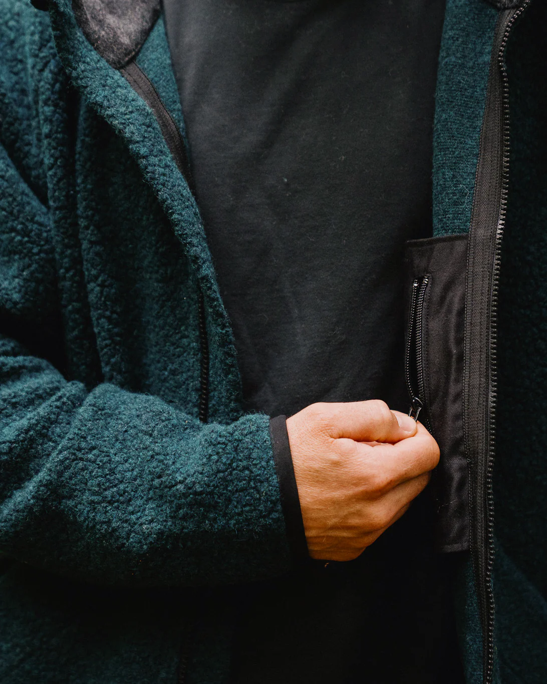 The Pecora Wool Hoodie (M) - Image 10