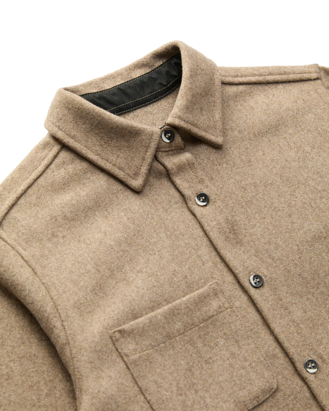 Modern Melton Wool Shirt (W) - Image 12