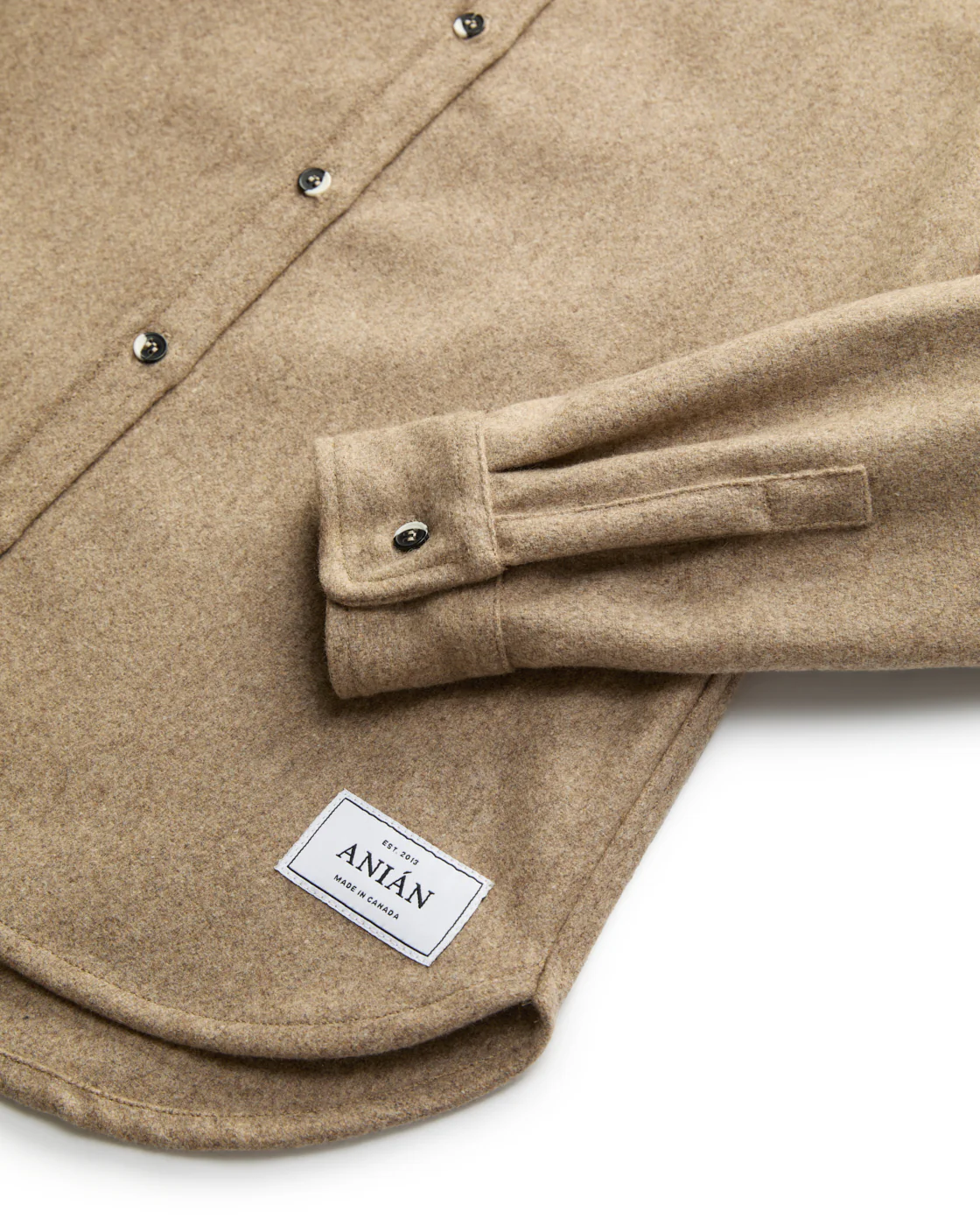 Modern Melton Wool Shirt (W) - Image 13