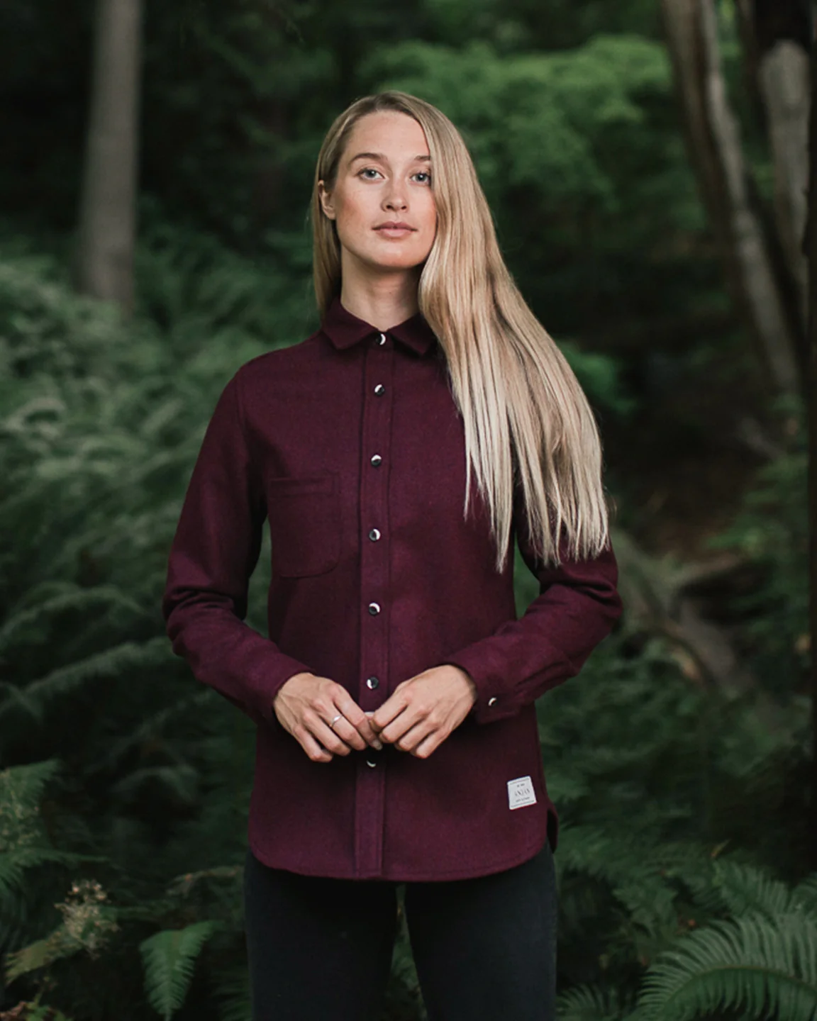 Modern Melton Wool Shirt (W) - Image 23