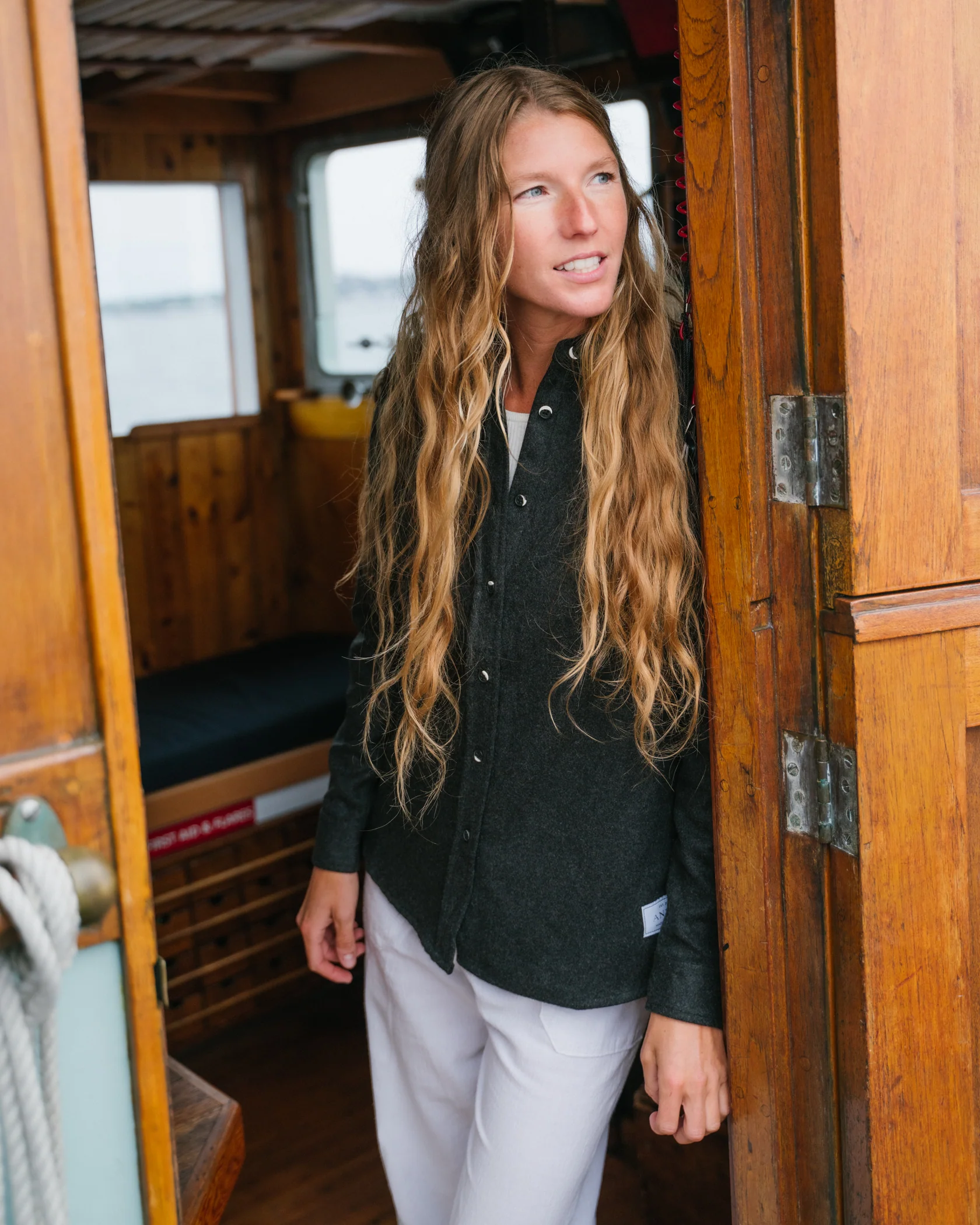 Modern Melton Wool Shirt (W) - Image 26