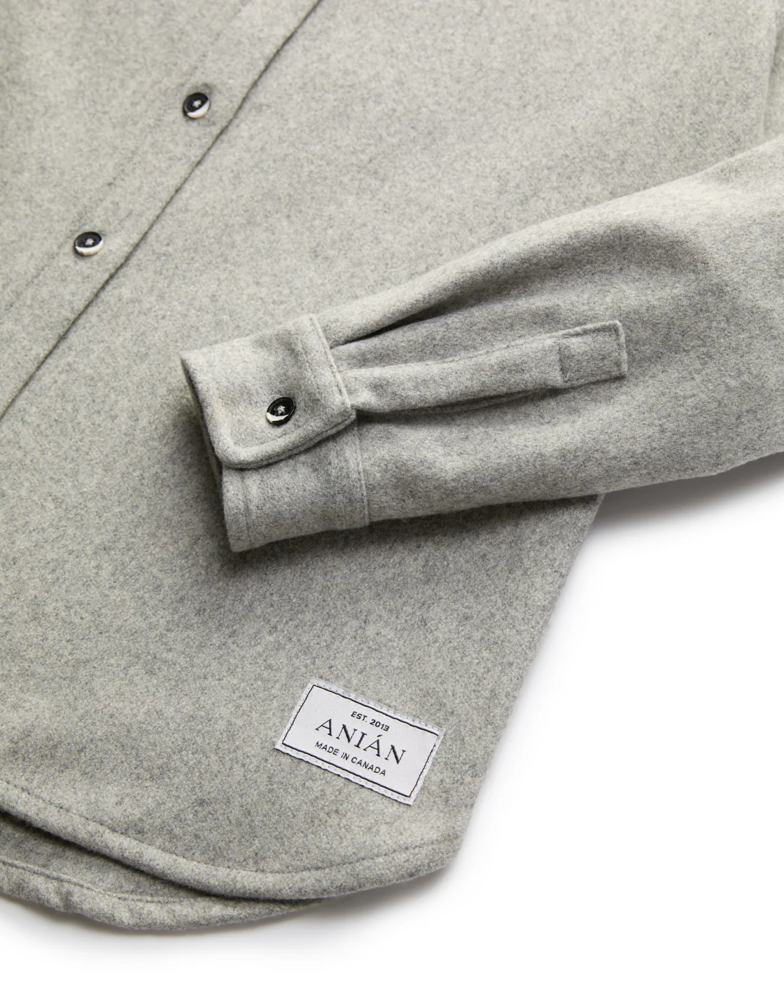 Modern Melton Wool Shirt (W) - Image 45