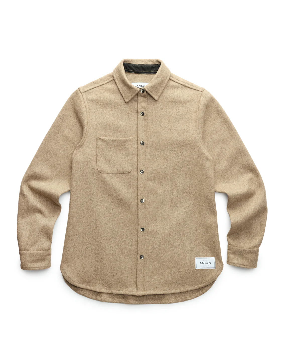 Modern Melton Wool Shirt (W) - Image 9